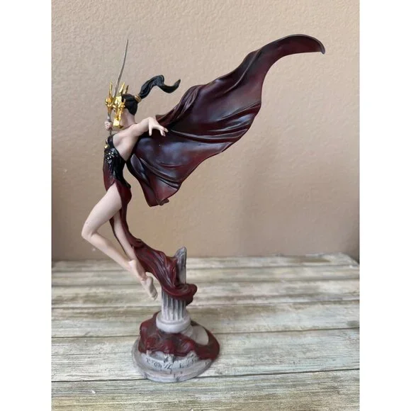 Franklin Mint Angel of Darkness Gerard Brom Ltd Ed Porcelain Figurine - NO Box - Picture 4 of 13